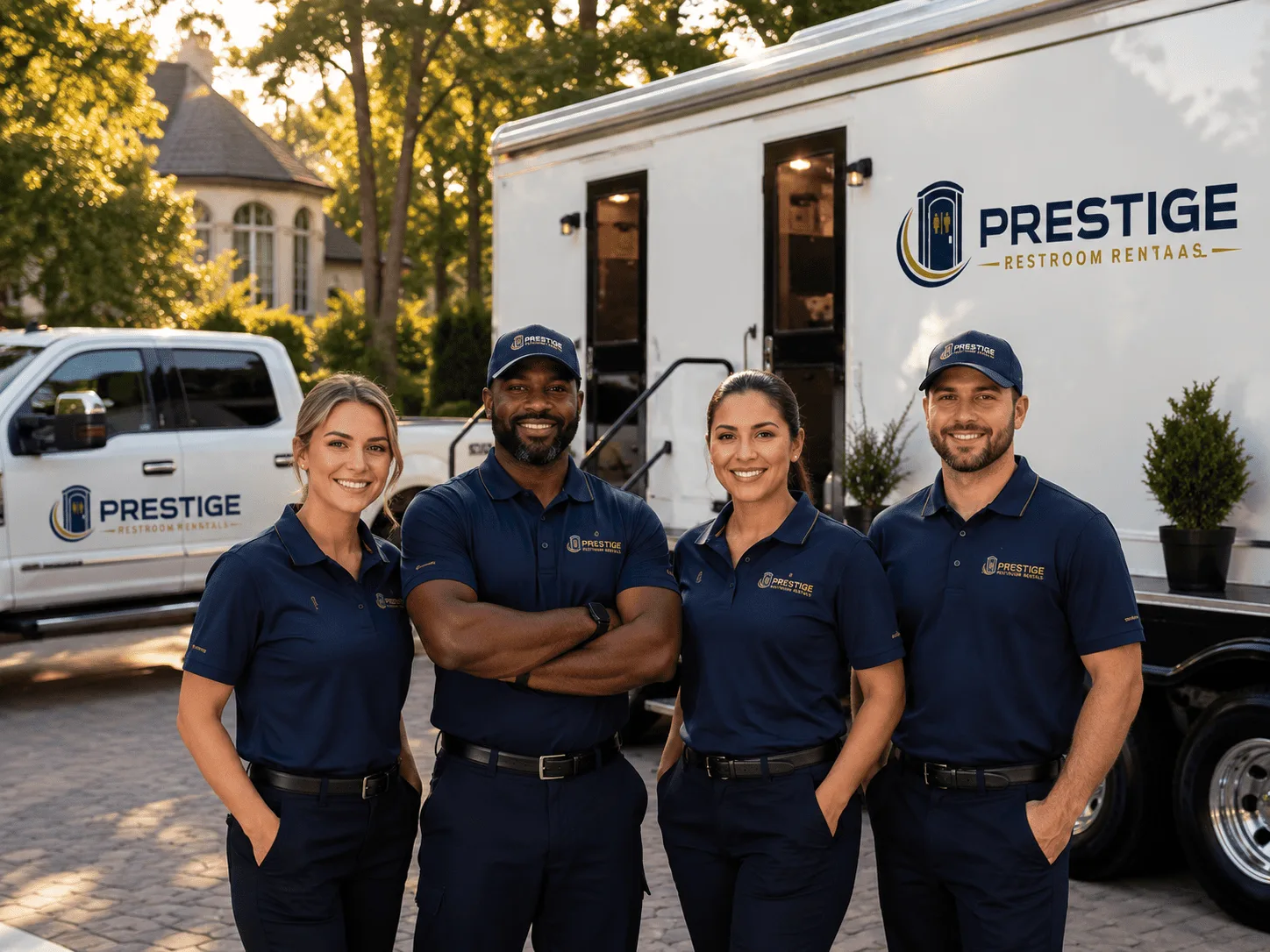 Trusted Luxury Portable Restrooms company in Conde, SD